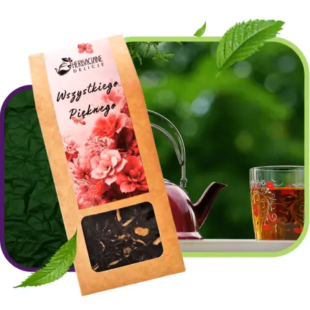 Herbata w kartoniku-błękitna laguna 50g